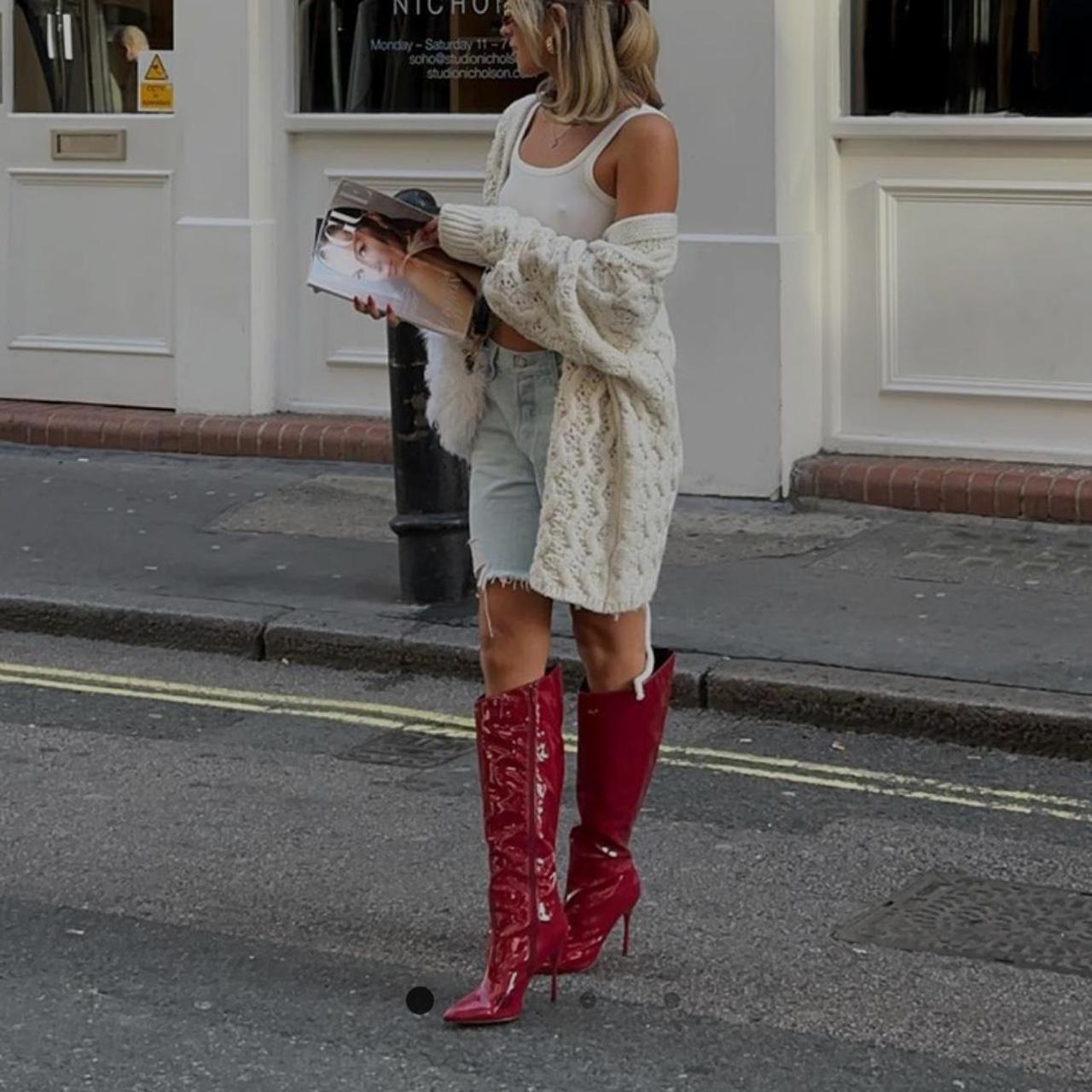 plt knee high boots