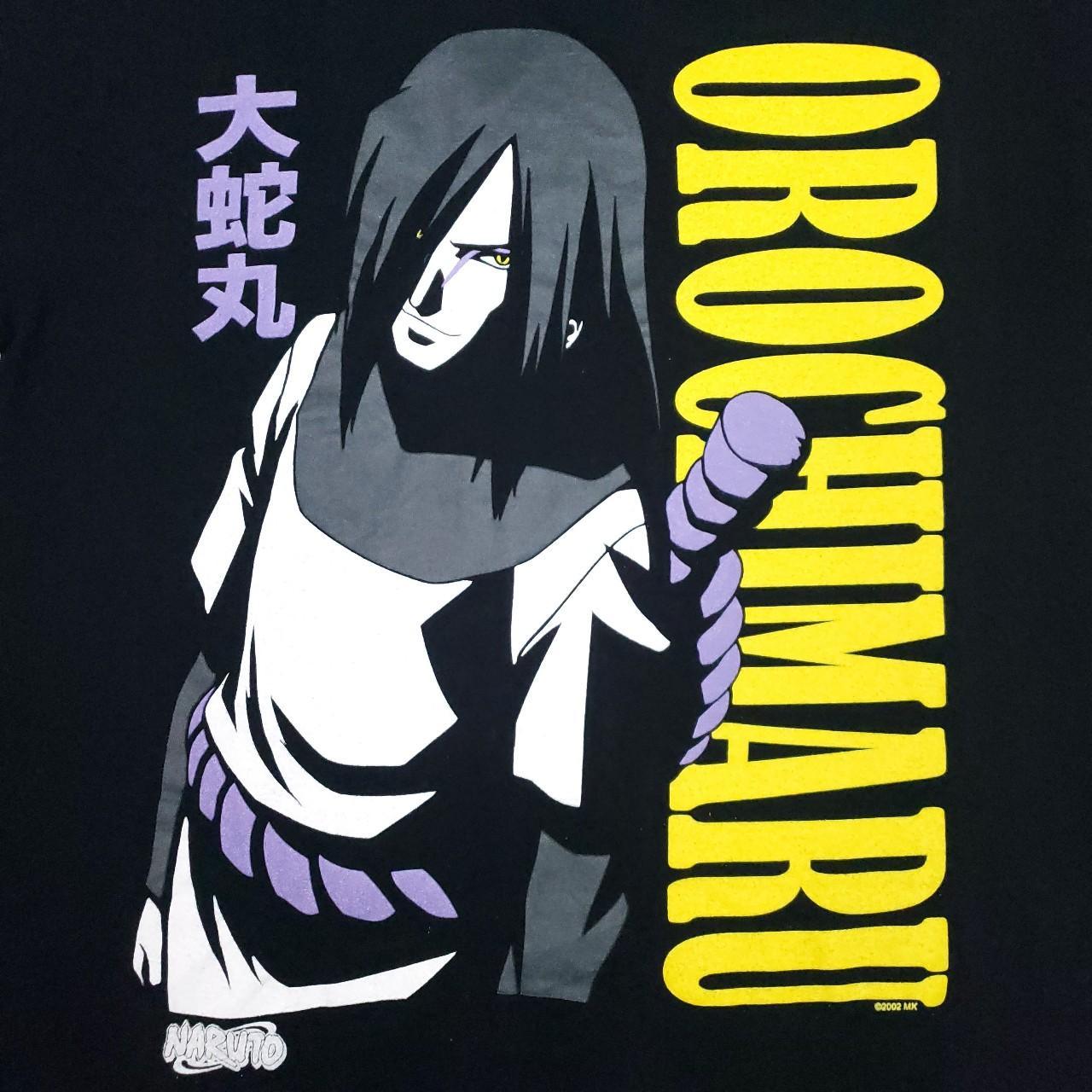 Orochimaru Naruto Anime T-shirt, Pre-owned. No...