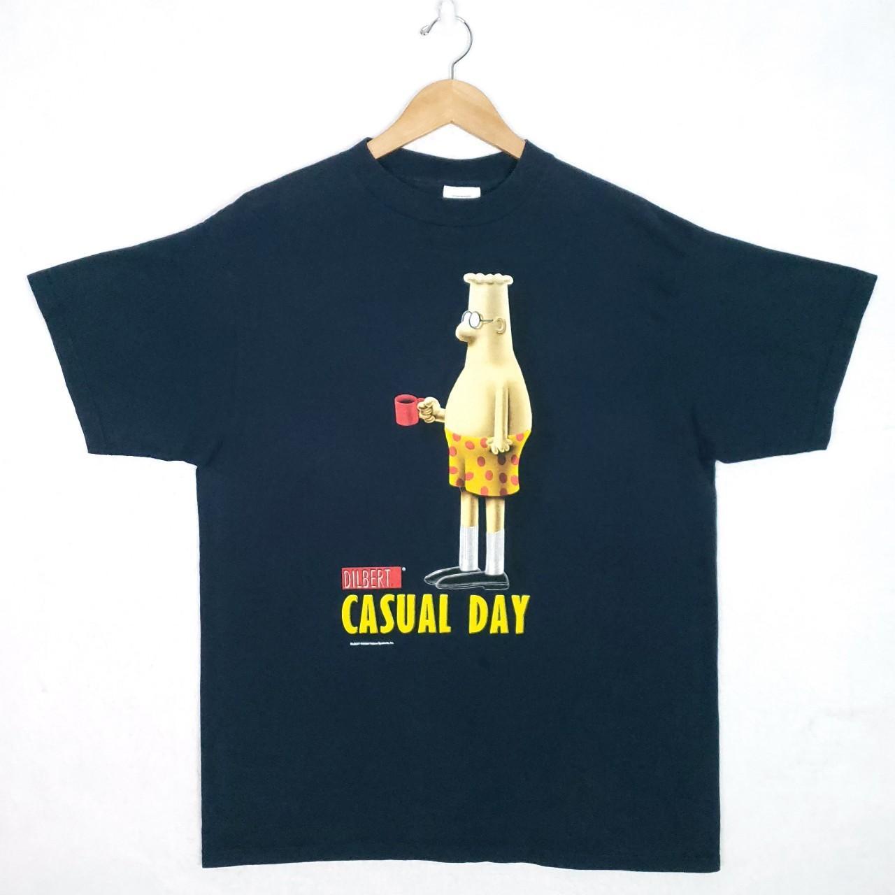 Vintage 90's Dilbert Casual Day on sale T-Shirt