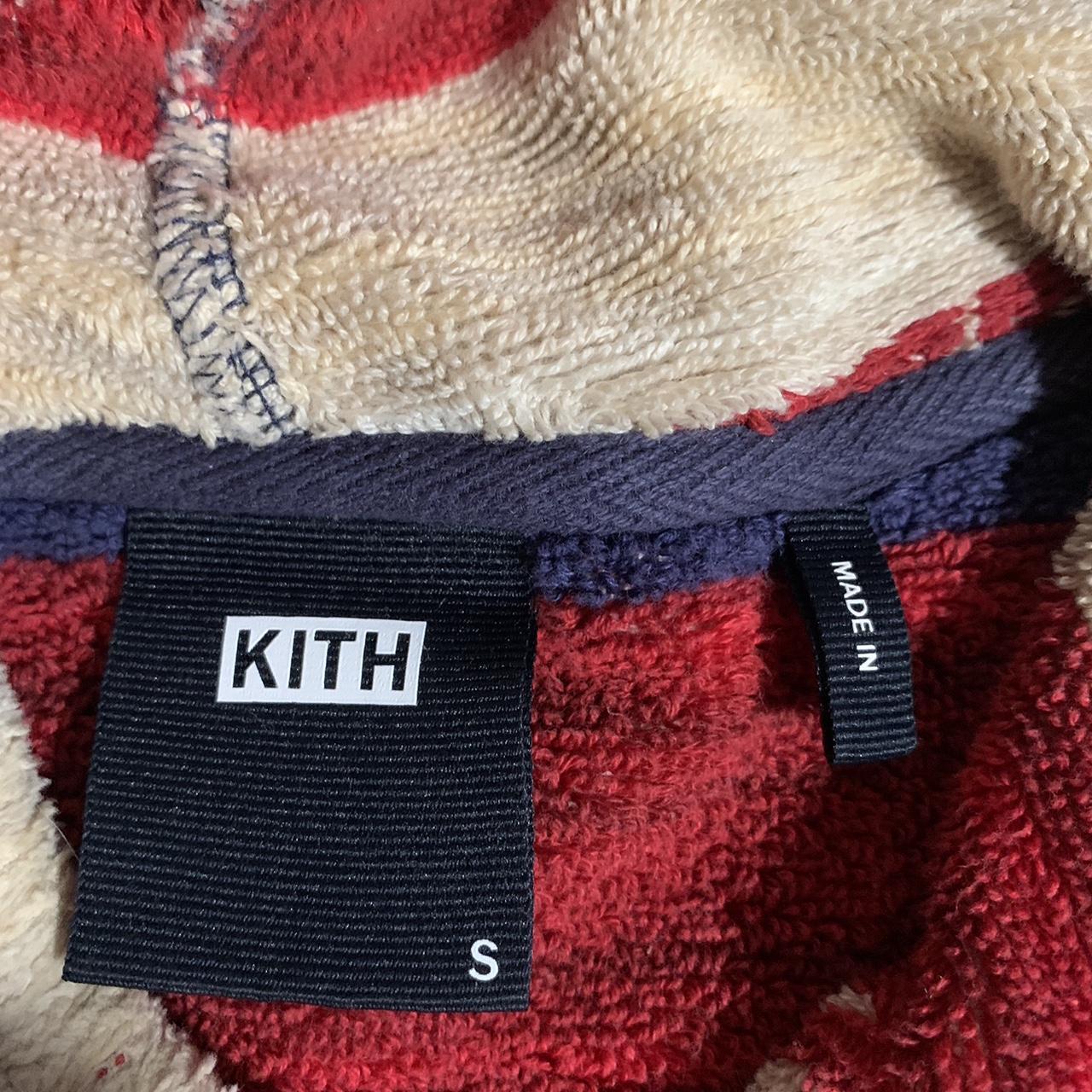 Kith x Pendleton Terry Williams Hoodie Navy/Multi | Depop