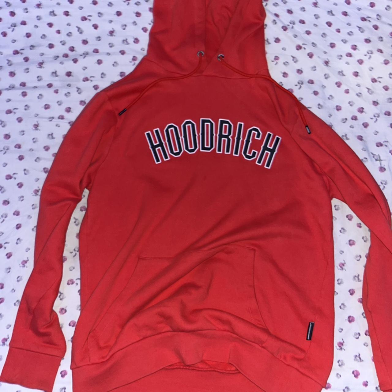 Red best sale hoodrich hoodie