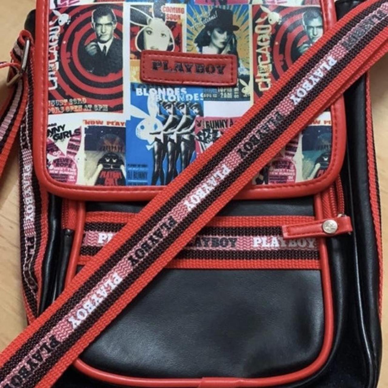 Ultra Rare Y2k Playboy Messenger Shoulder Bag Depop