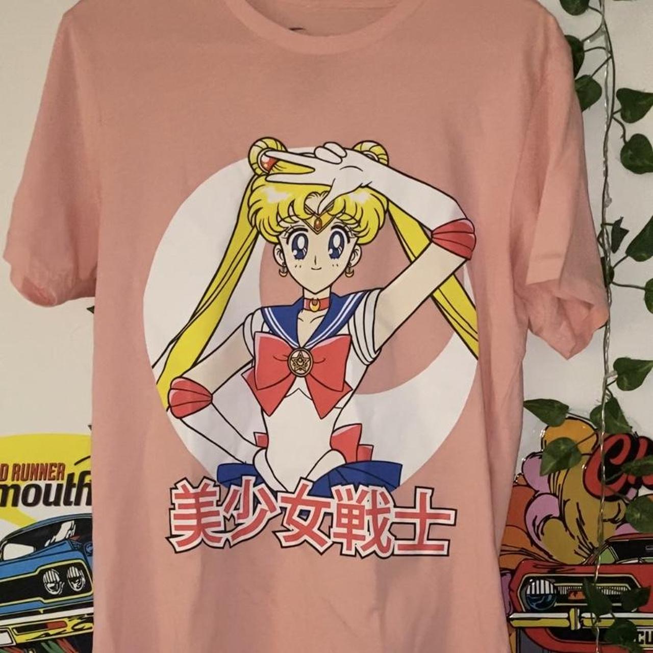 plus size sailor moon shirt