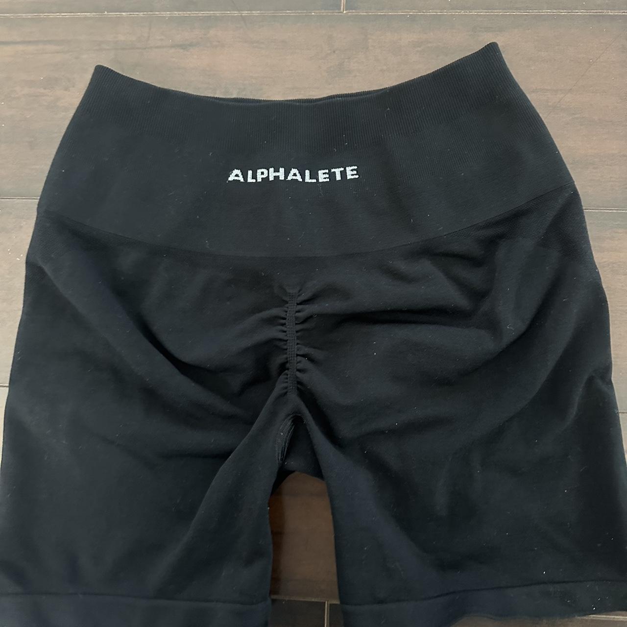 Alphalete Amplify Biker Shorts - Canteen - Medium/MD - NWOT!