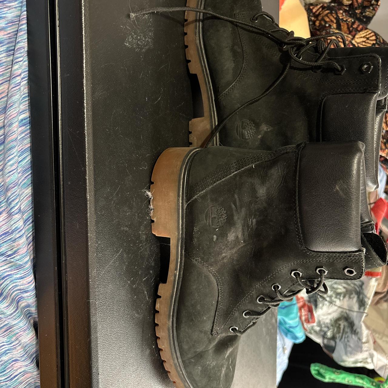 Timberland Women's Boots Black US – Black inch timberland