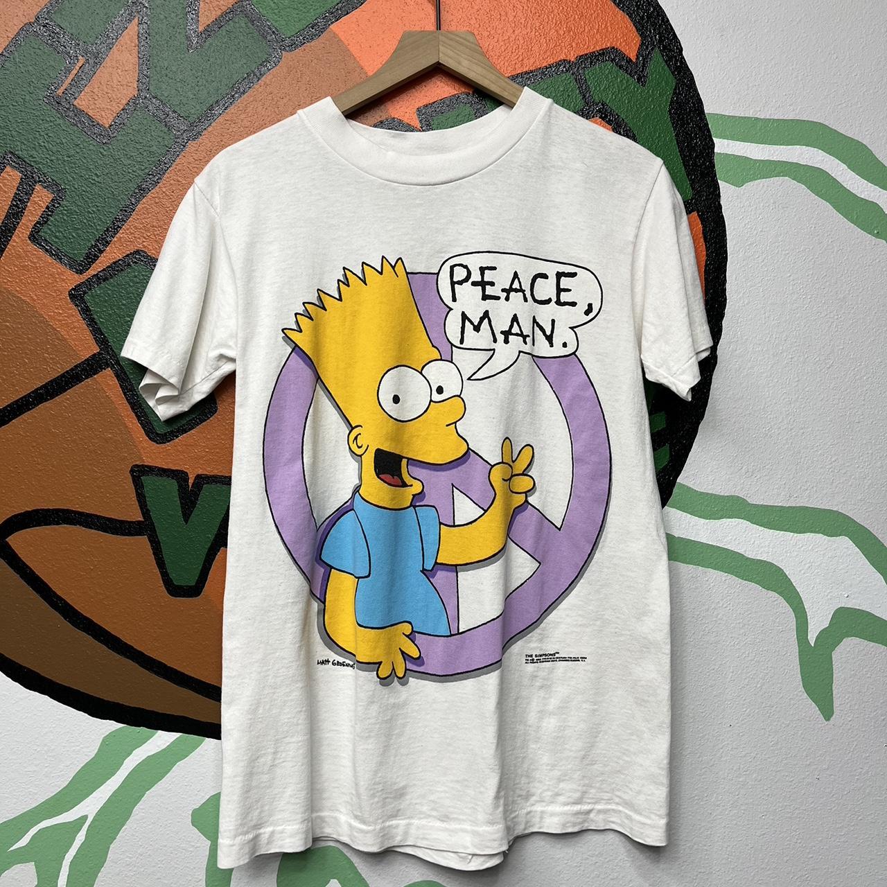 vintage bart simpson shirt