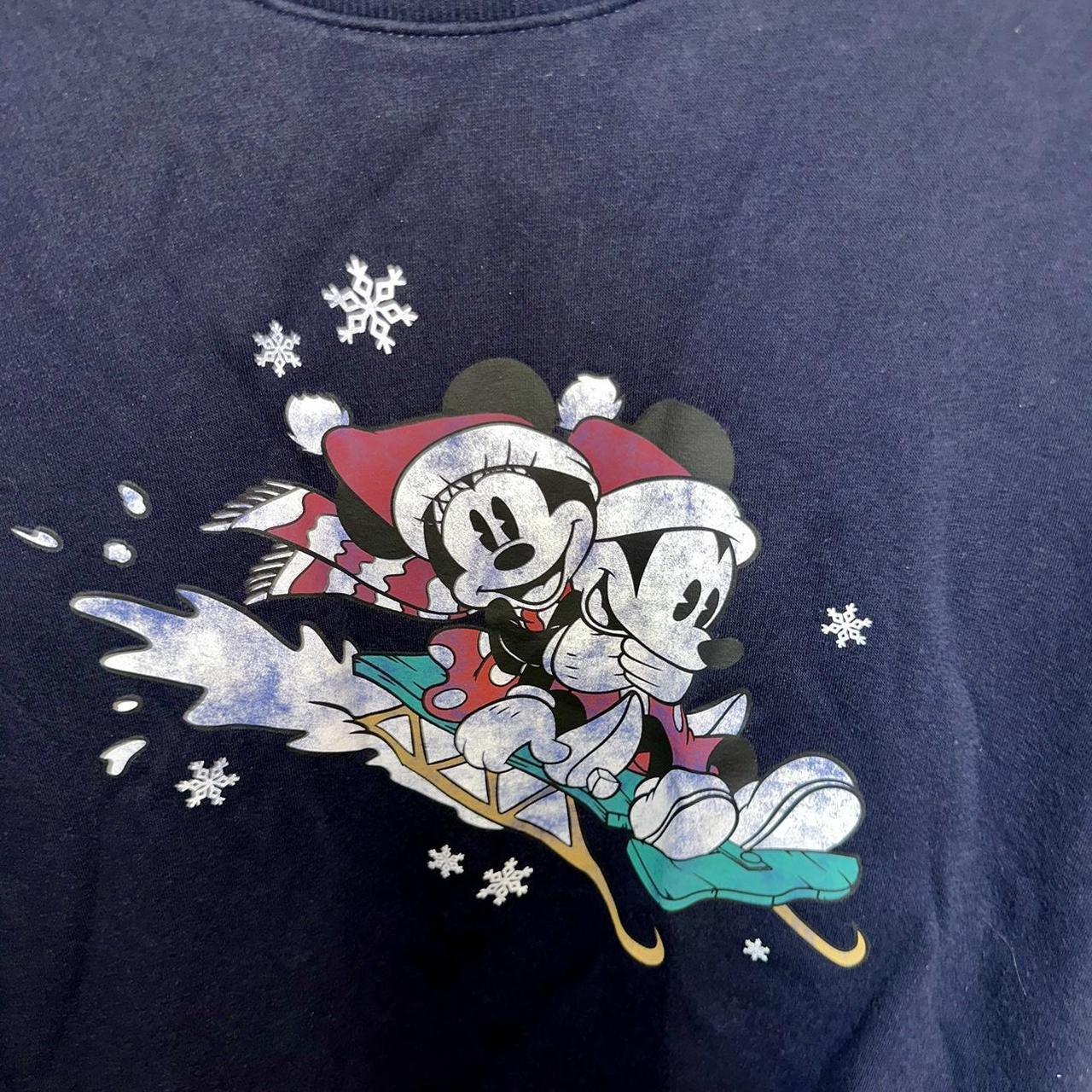 H&M Disney Christmas Jumper size L used Depop