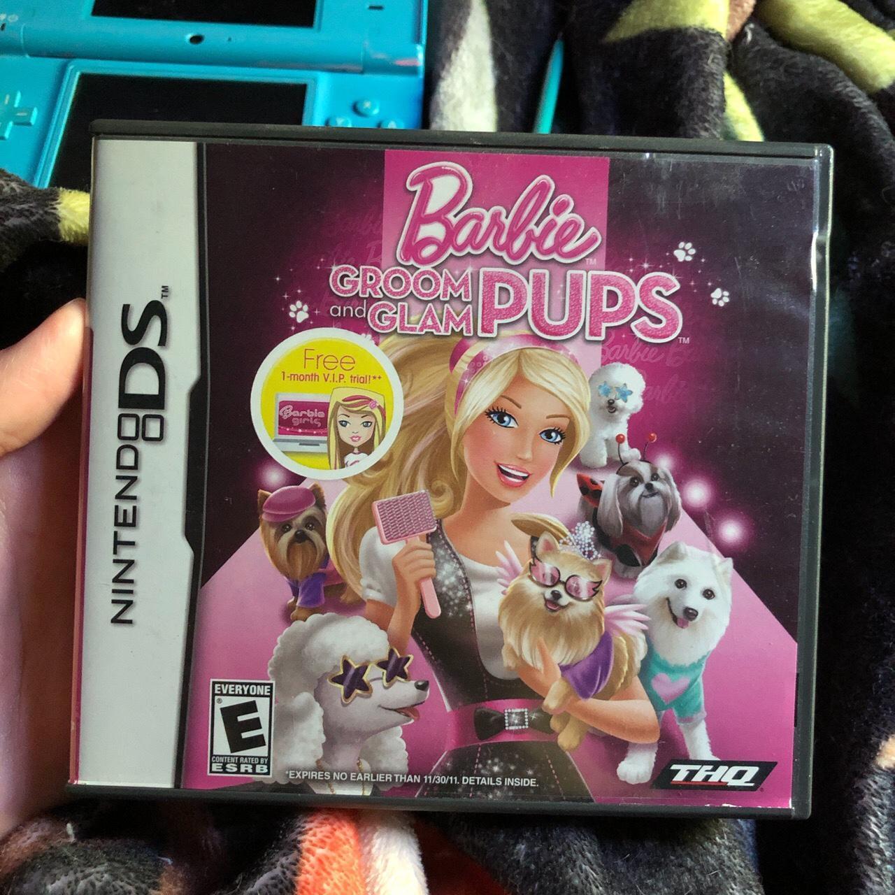 Jogo Nintendo Ds Barbie Groom And Glam Pups - Thq em