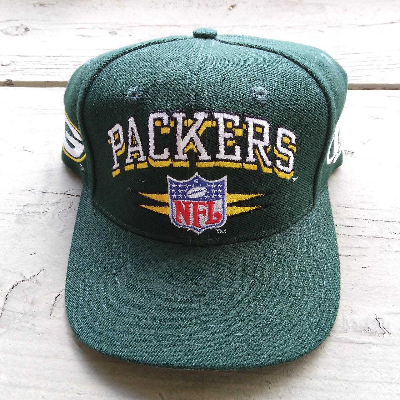 Vintage Logo Athletic Green Bay Packers shops Snapback