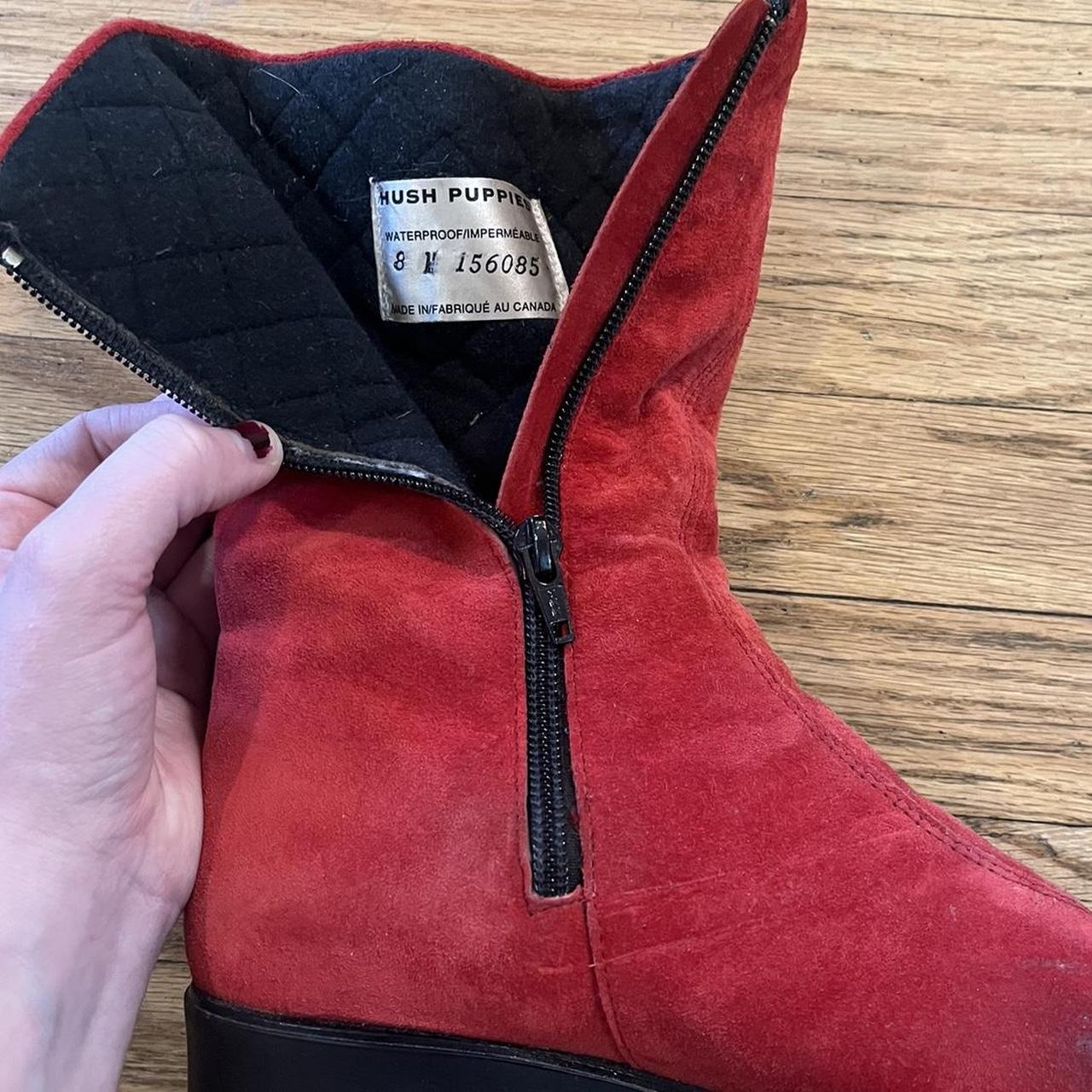 Hush sales red boots