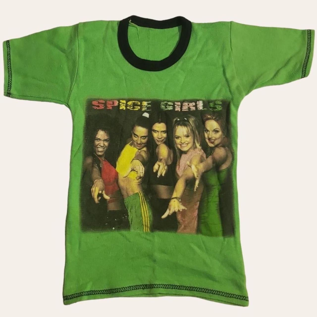 Vintage 90s Spice Girls band baby doll t shirt...