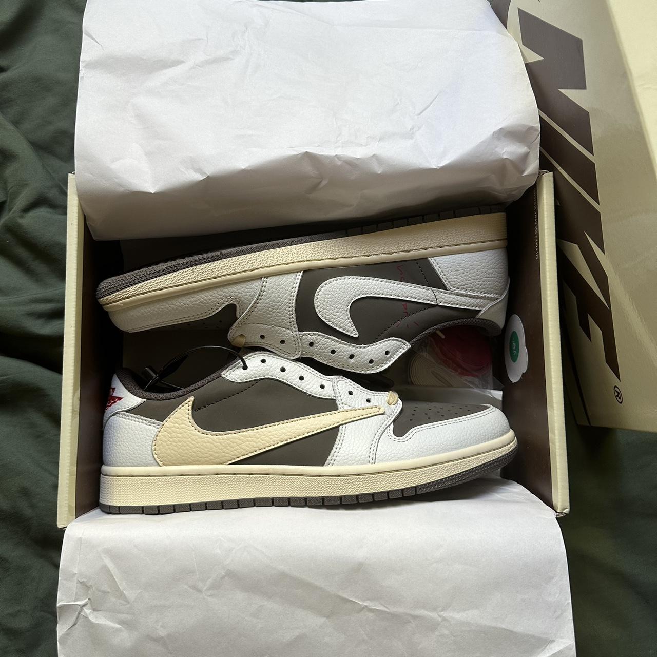 michael jordan wearing travis scott 1