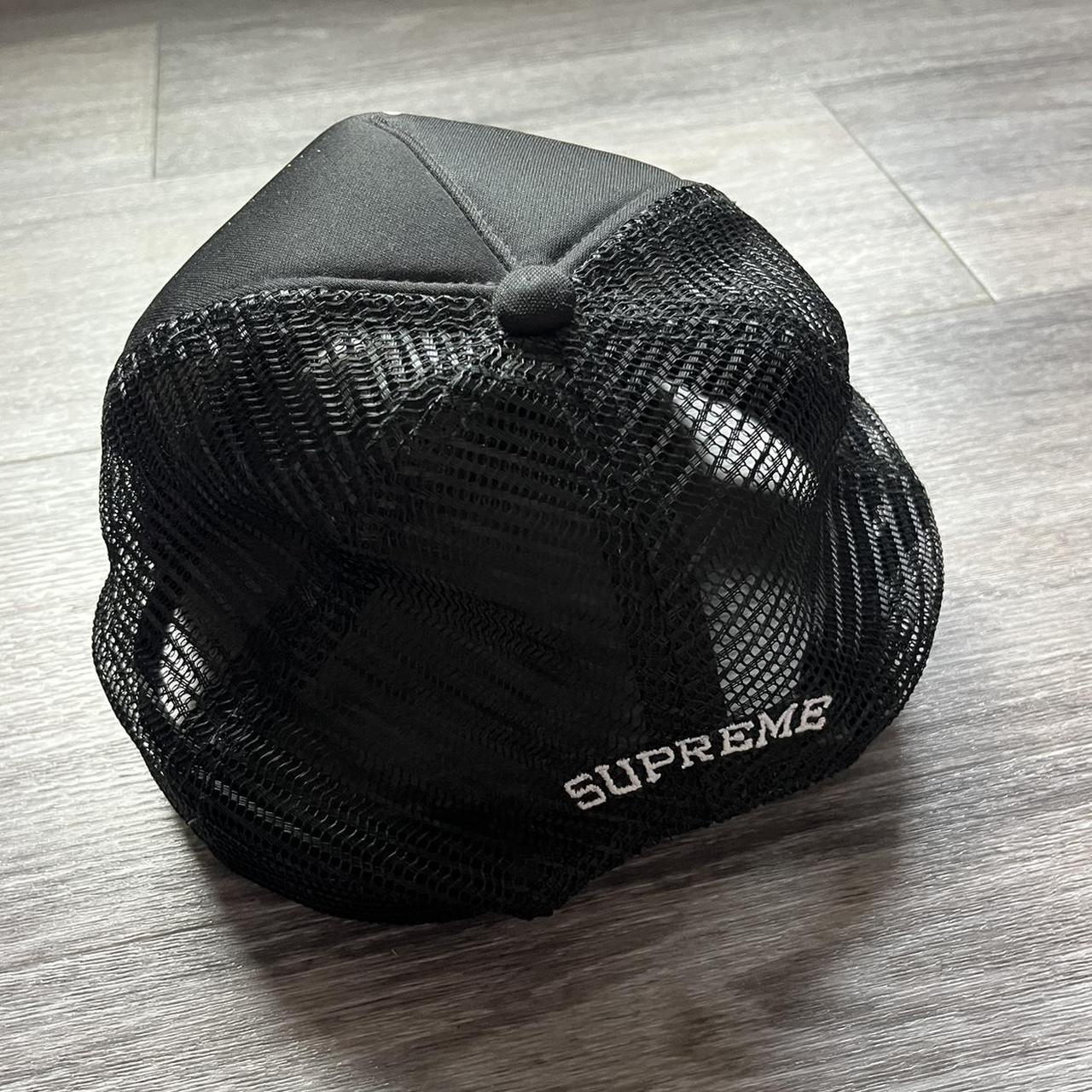 Supreme IRAK black trucker hat | Depop