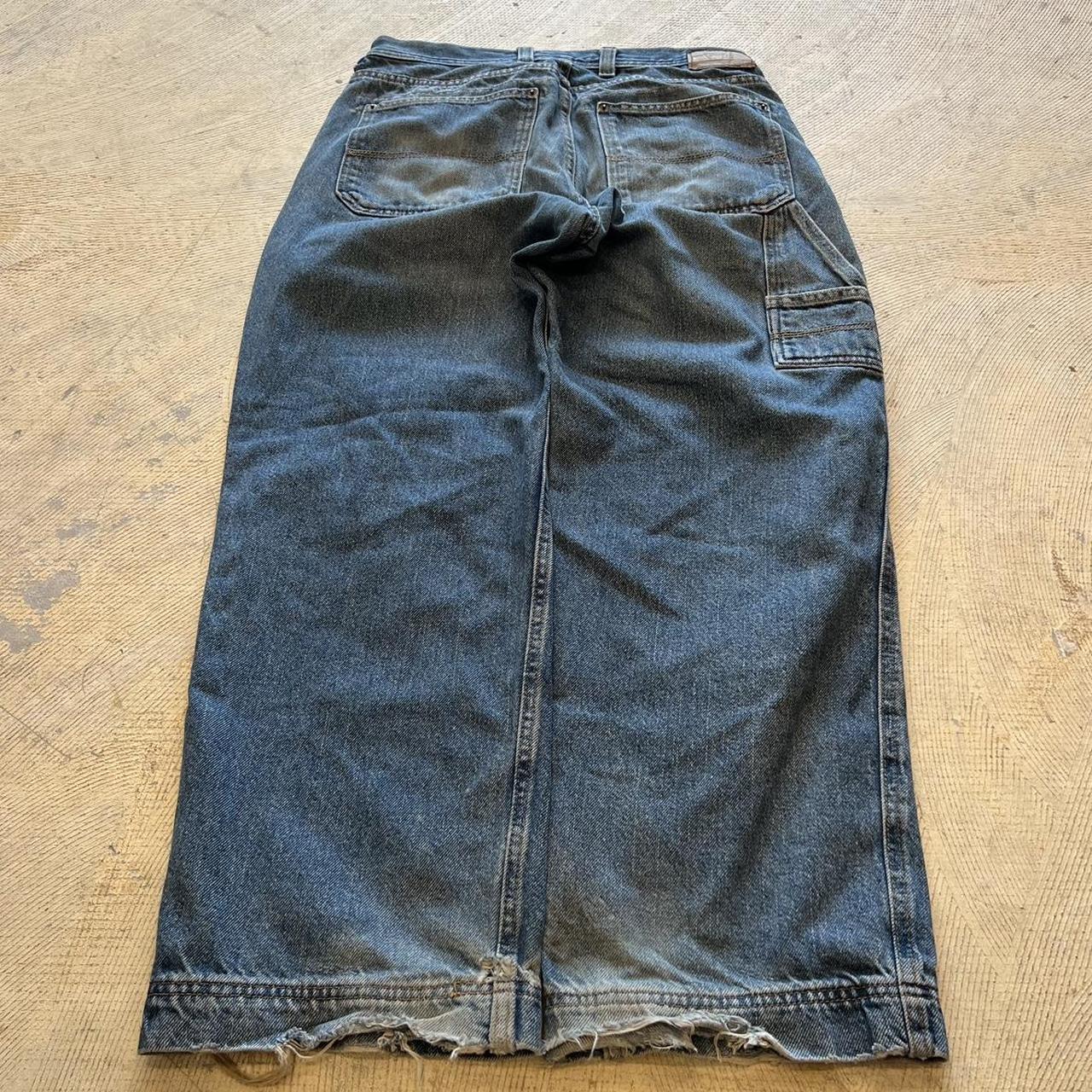 Y2K JNCO Style Baggy Carpenter Skate Jeans Skater... - Depop