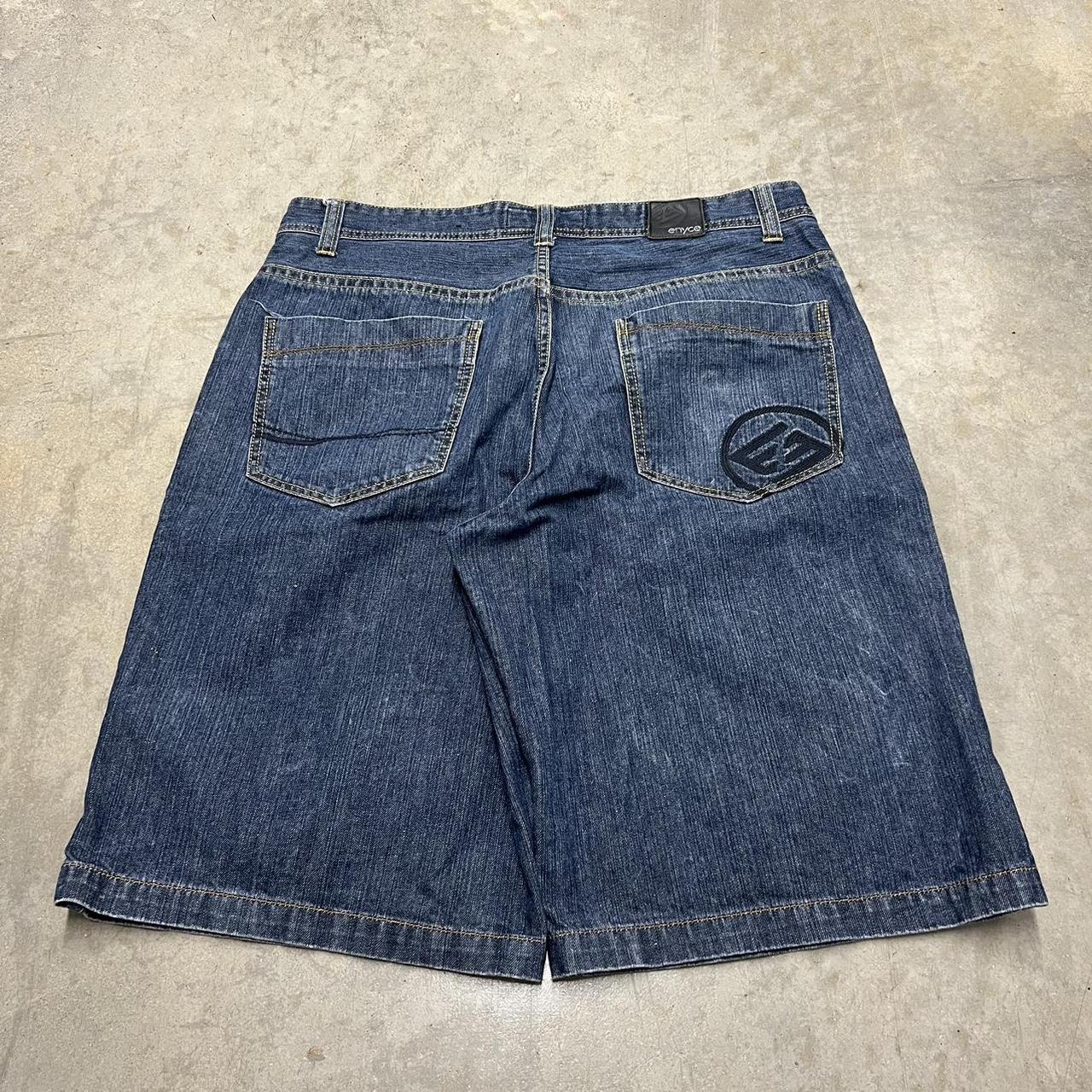 Enyce Embroidered Dark Blue hotsell Denim Size 40 Jean Shorts