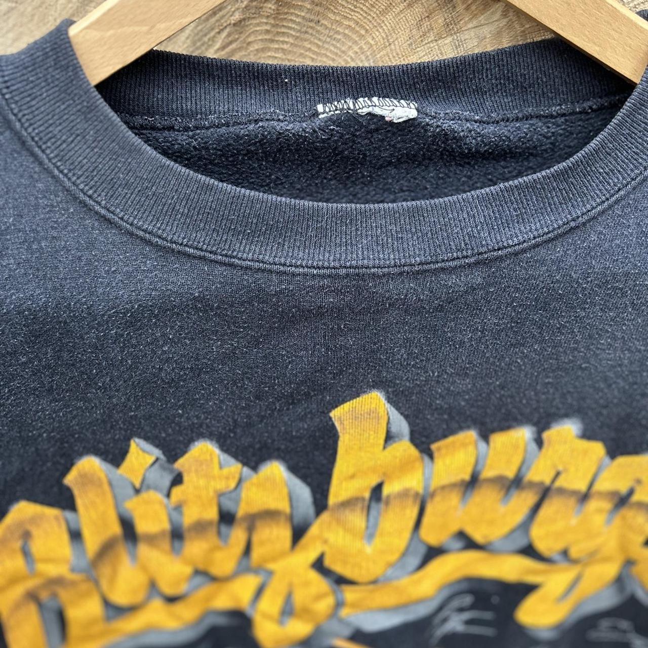 VINTAGE 90's PITTSBURGH STEELERS SWEATSHIRT SIZE - Depop