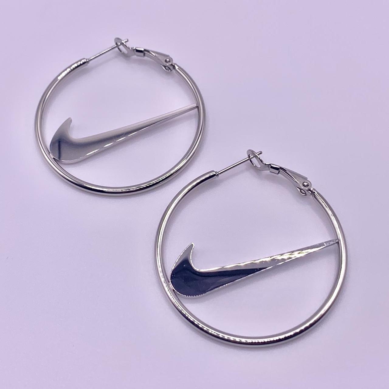 Nike earrings hot sale