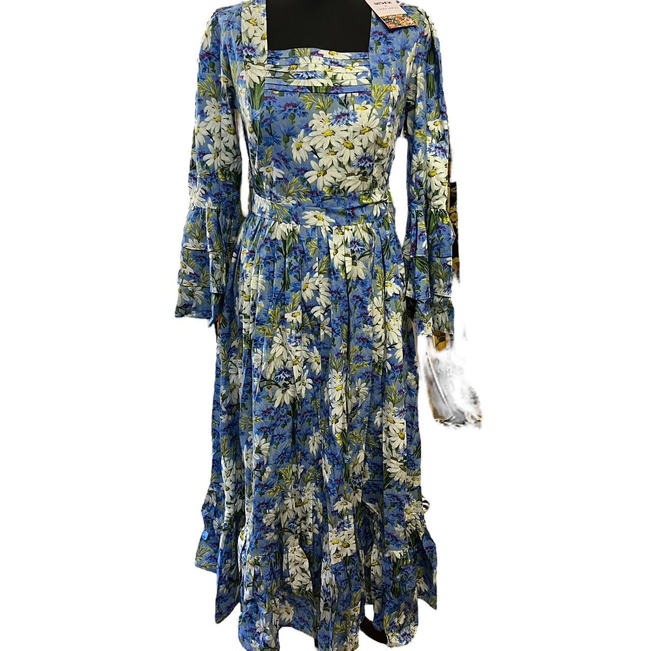 Laura Ashley X Batsheva Vintage Style Waverly Dress... Depop