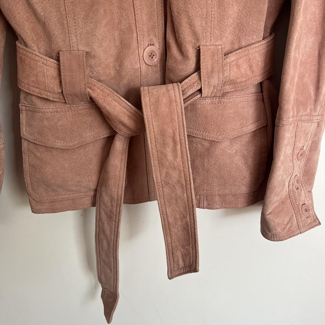 た*ぬ様 harapeco Suede blouson Vintage Pink Suede jacket in pink - Prada | Mytheresa