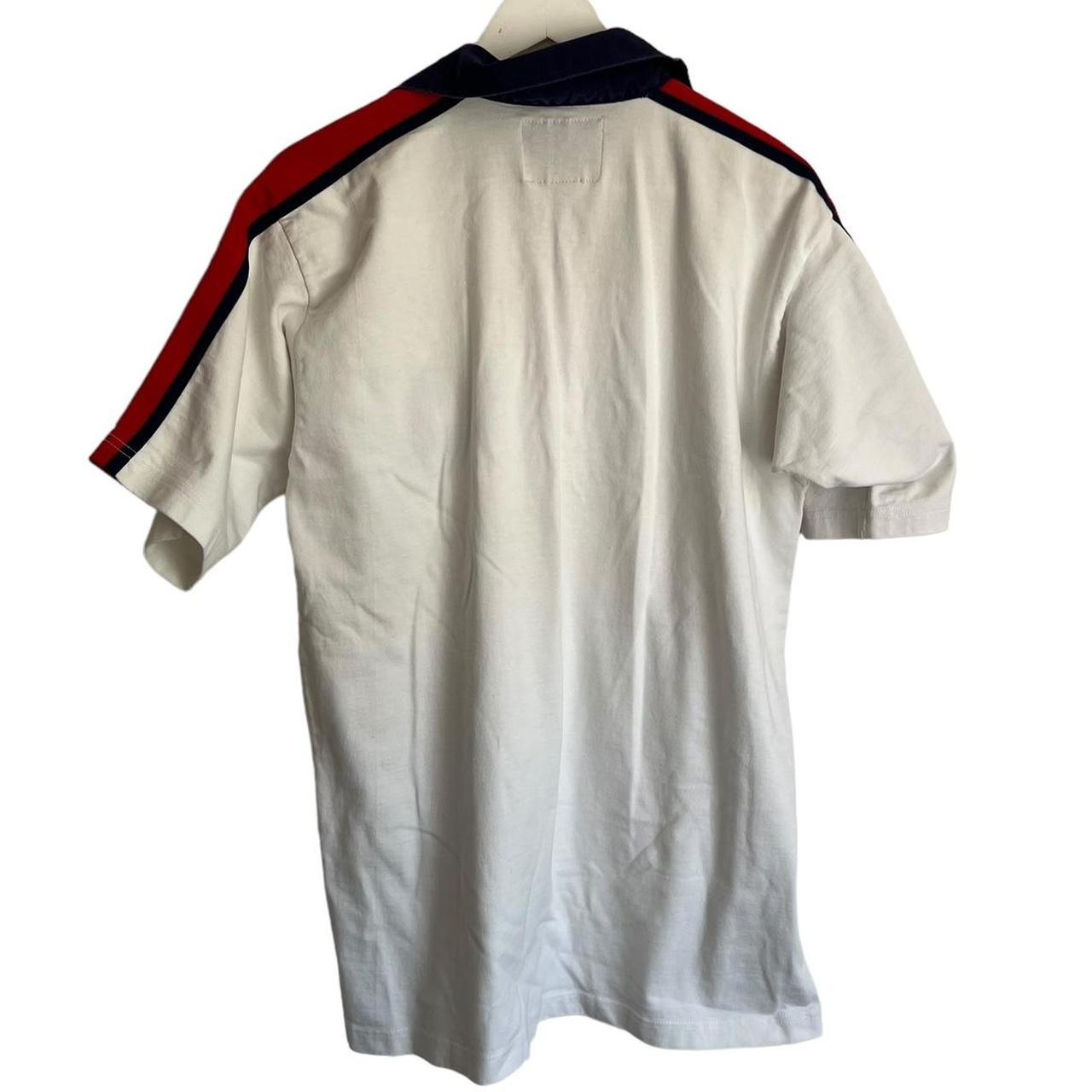 Vintage Cotton Traders White England Rugby Shirt | Depop