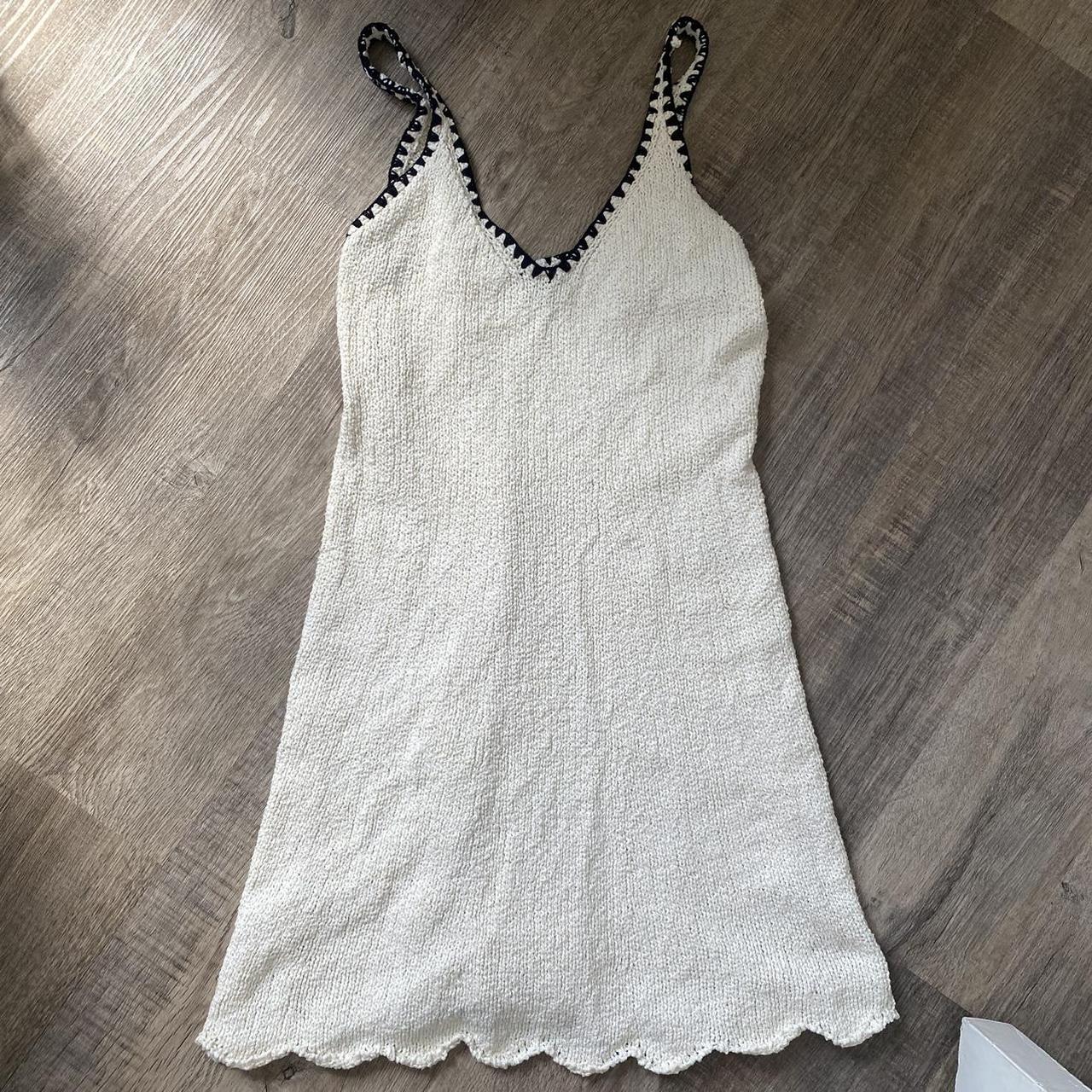 Primark Women's Cream Dress Depop