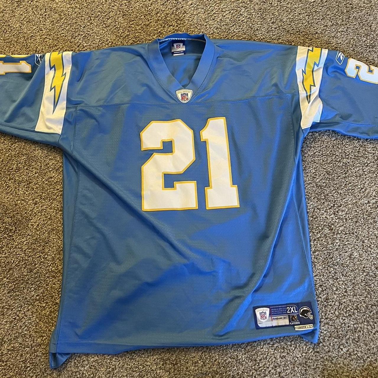 LT jersey baby blue chargers size 2xl #chargers - Depop