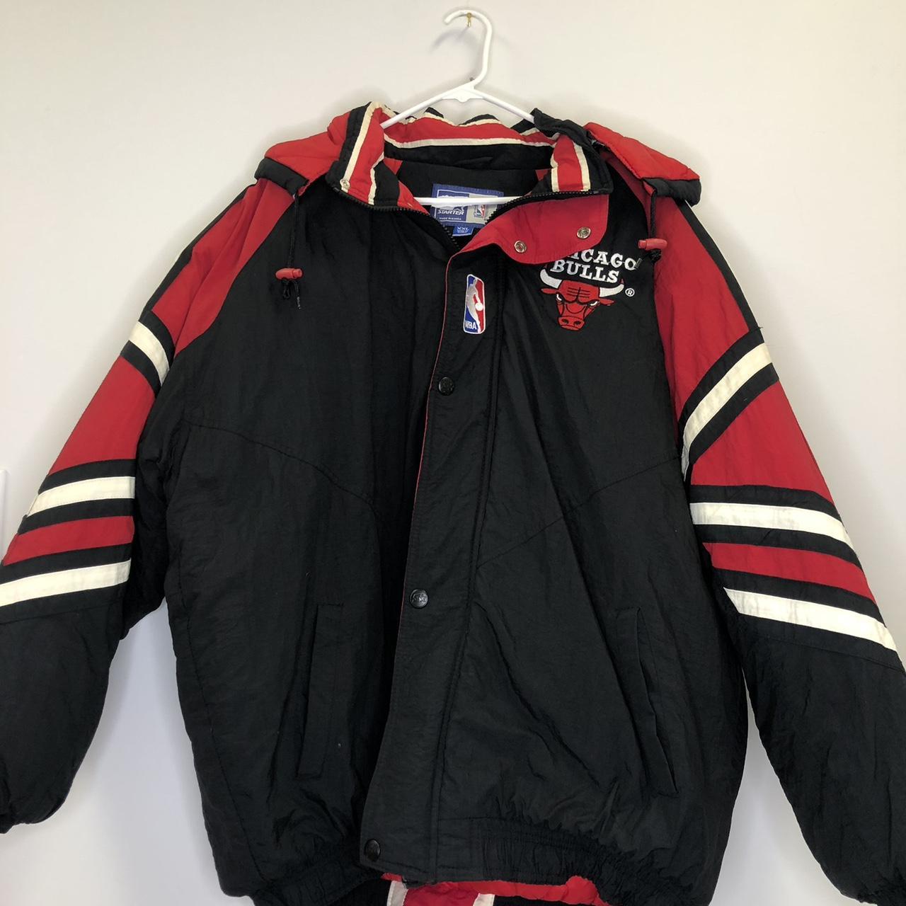 Starter bulls hot sale jacket 90s