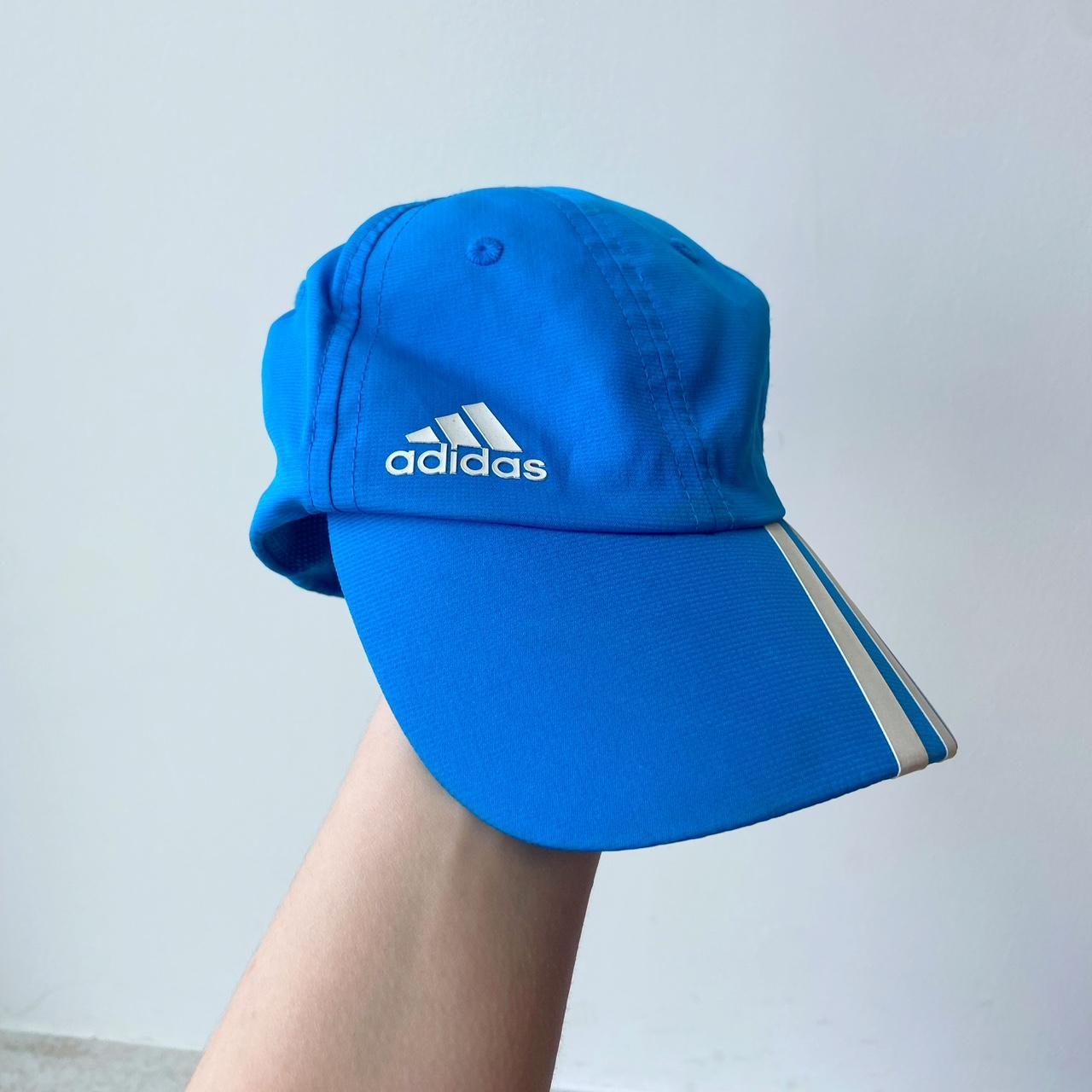 Adidas Women's Blue Hat Depop