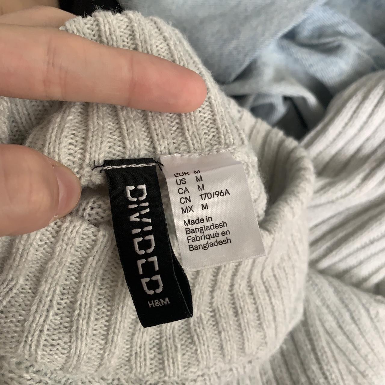 H and m grey jumper sale