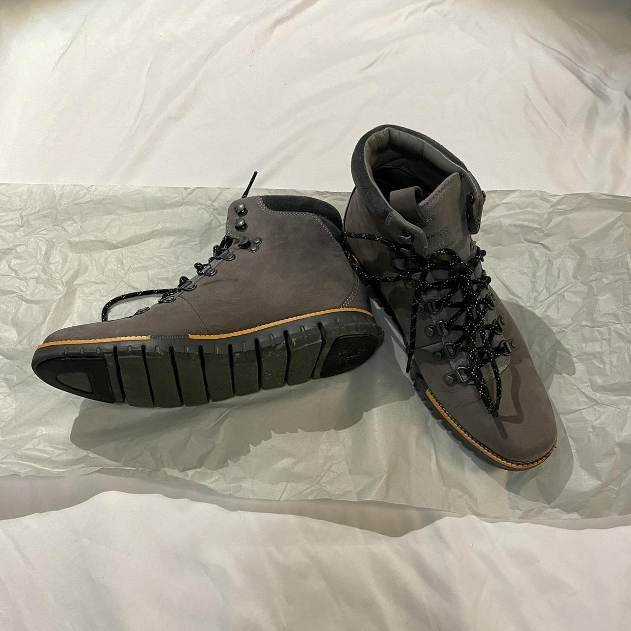 cole haan mens boots worn twice, no flaws mens size... - Depop