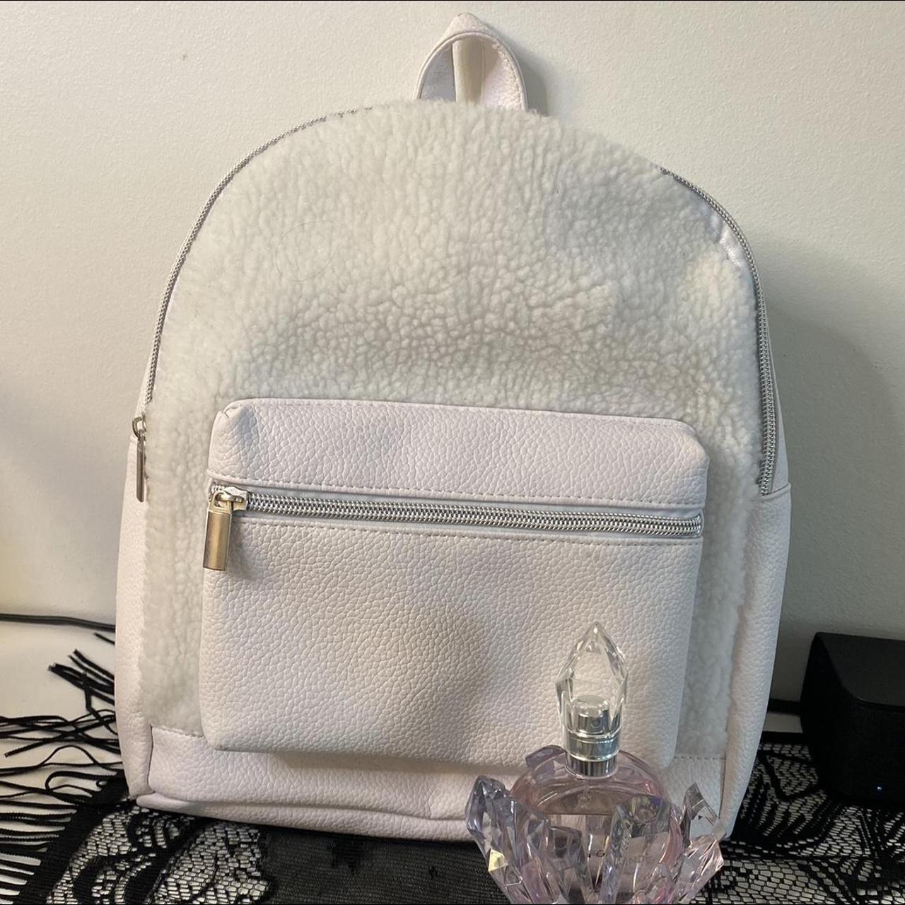 Ariana grande 2025 white backpack