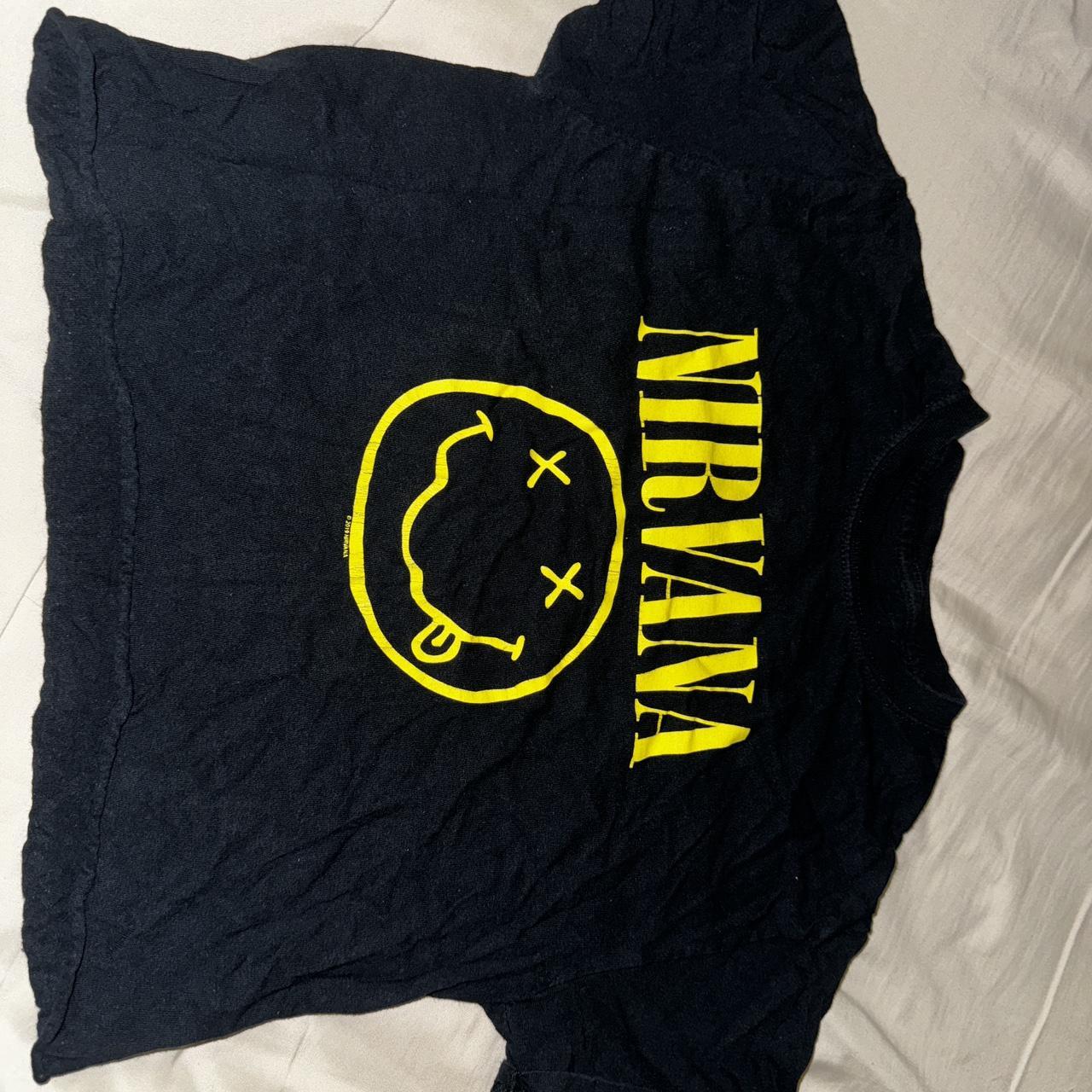 Nirvana t shirt tumblr best sale