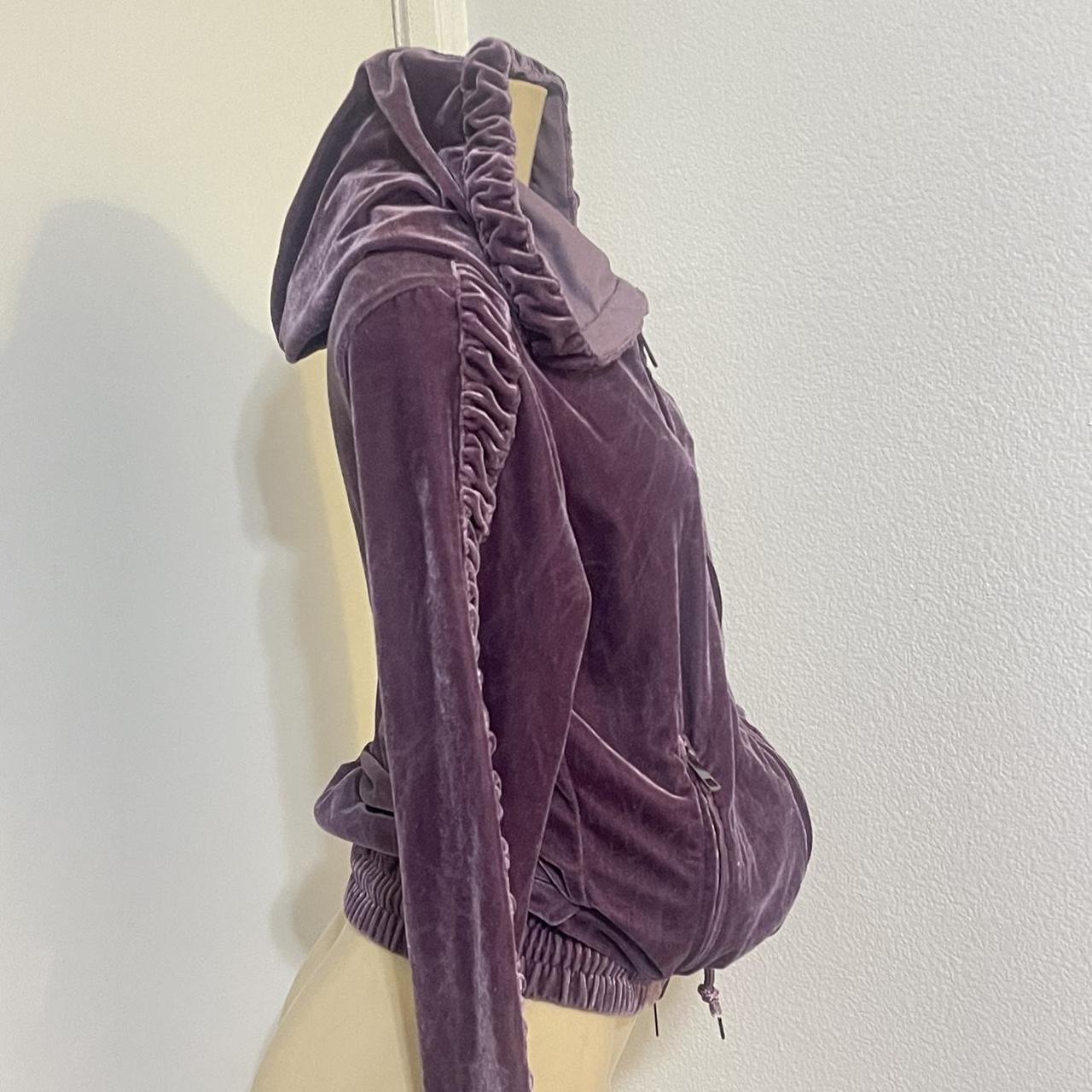 Burberry hoodie womens sales purple