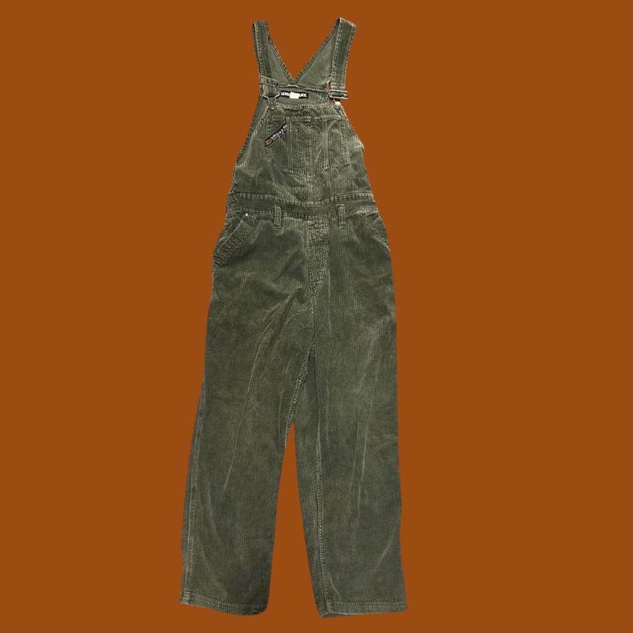 Union Bay Men's Green Dungareesoveralls Depop