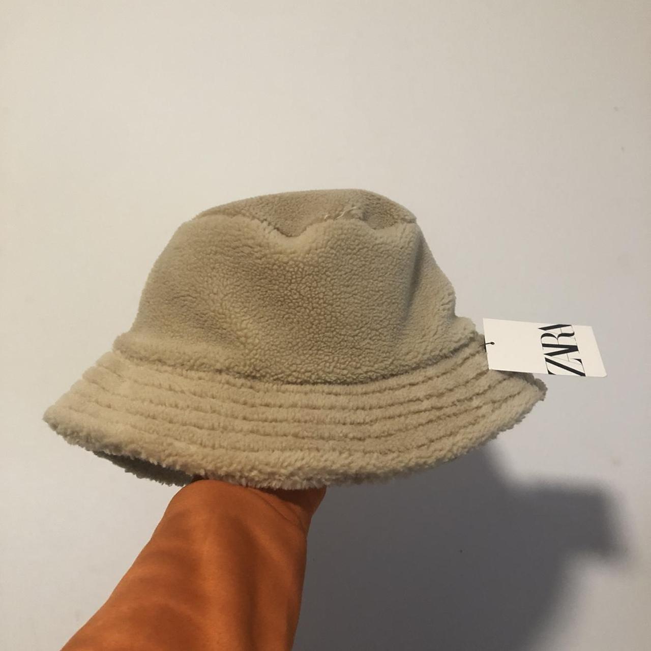 Cream Teddy Bucket Hat