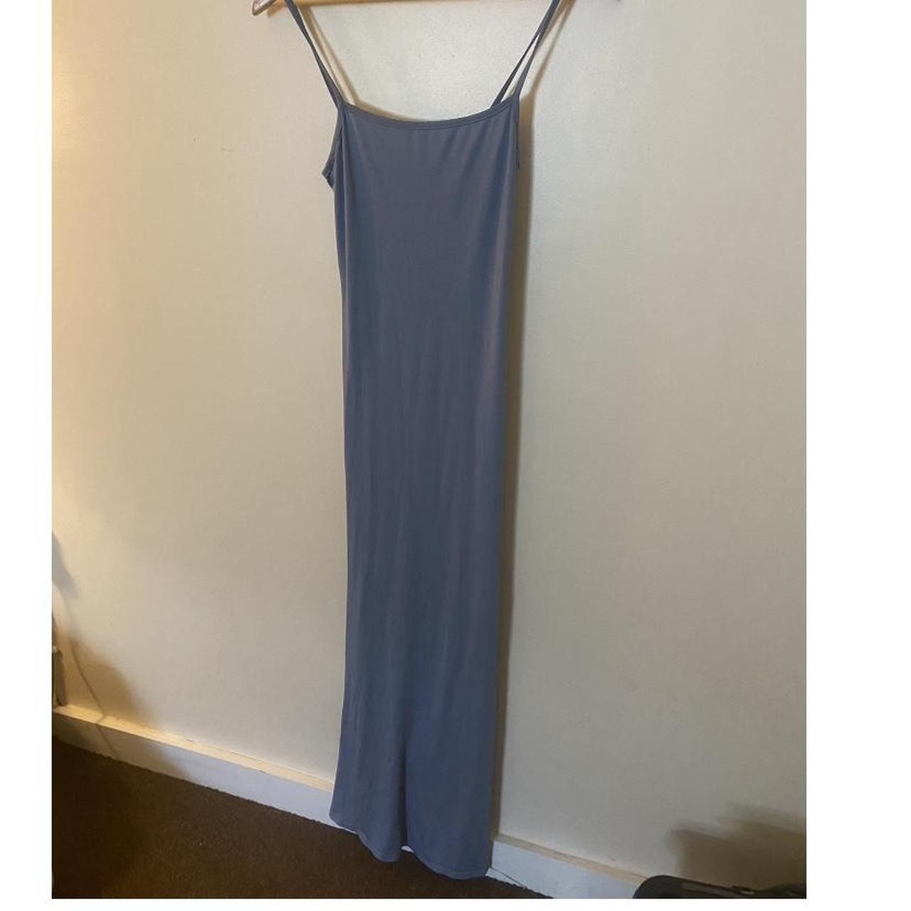 sky-blue-stretchy-dress-size-xs-similar-to-skims-depop