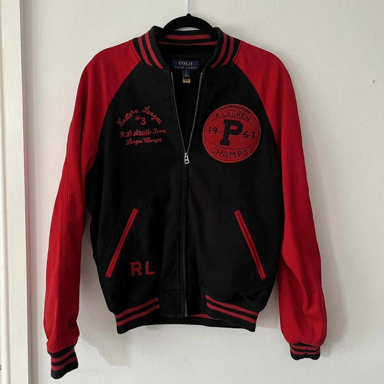 Ralph Lauren varsity jacket Only worn a few... Depop