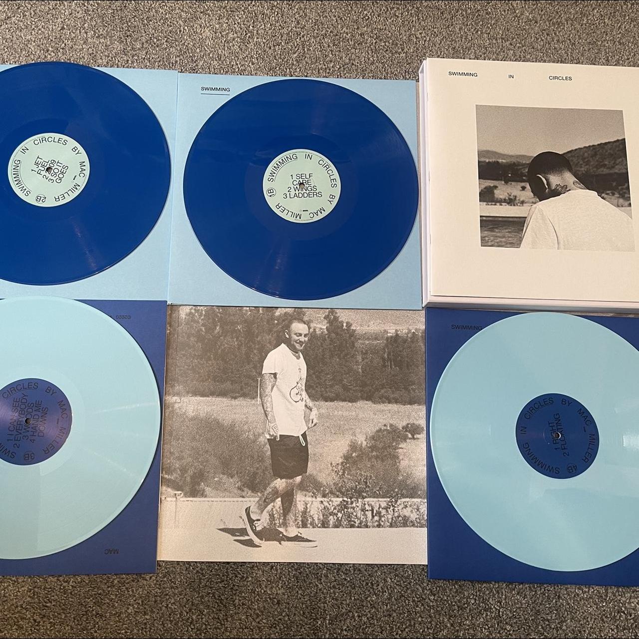 Mac Miller Swimming in Circles 4XLP Vinyl... Depop