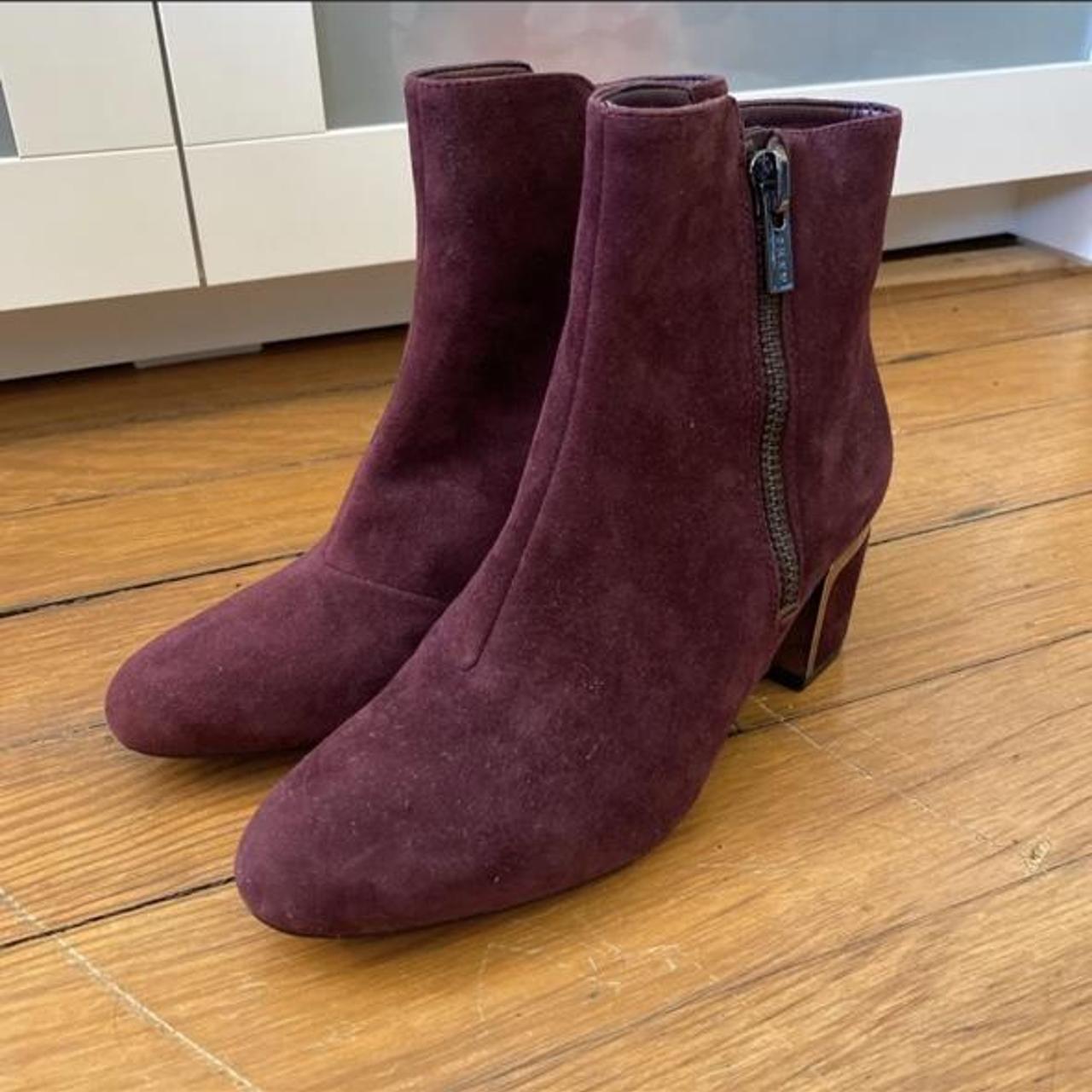 Dkny red discount boots