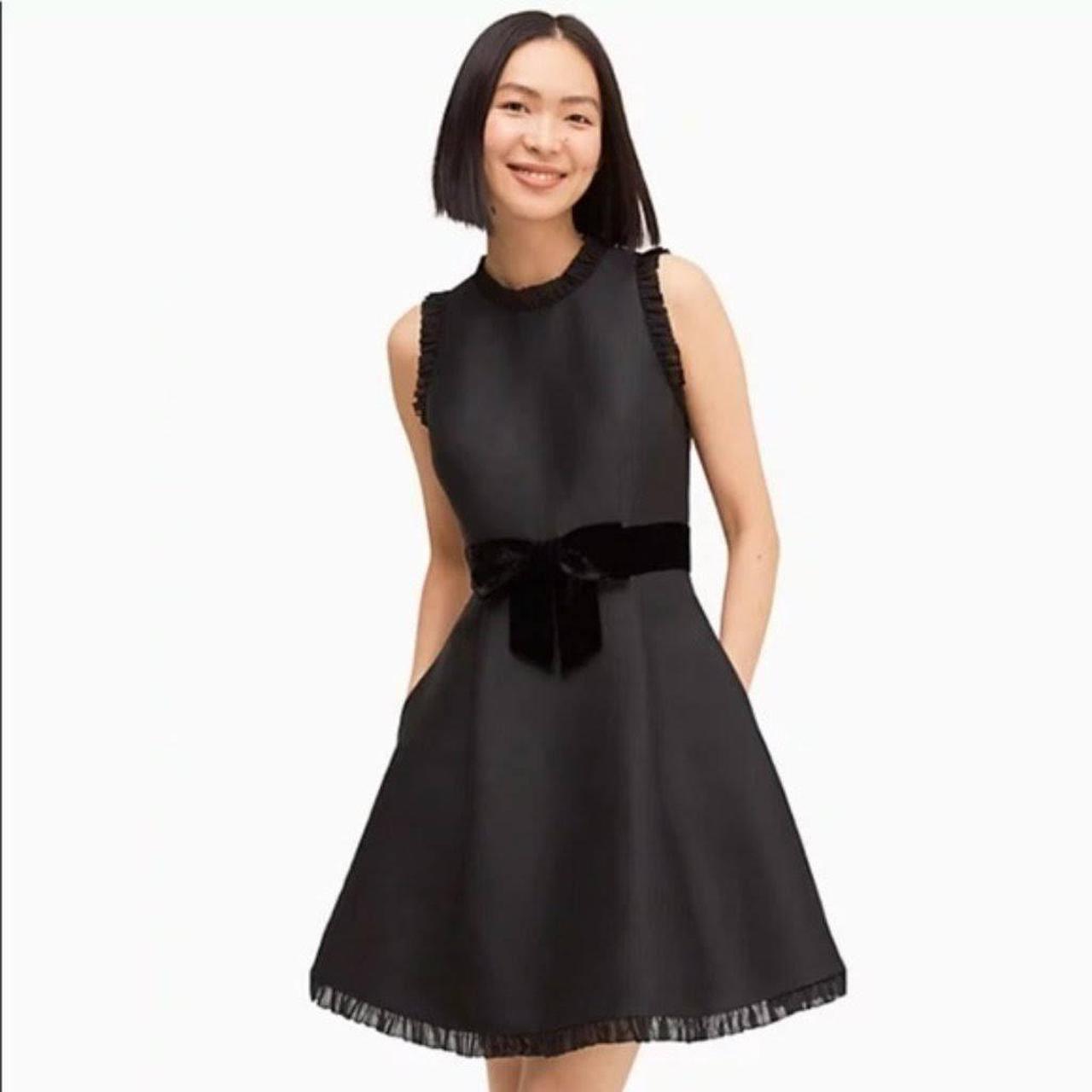 Kate Spade Dress With Bow in Black