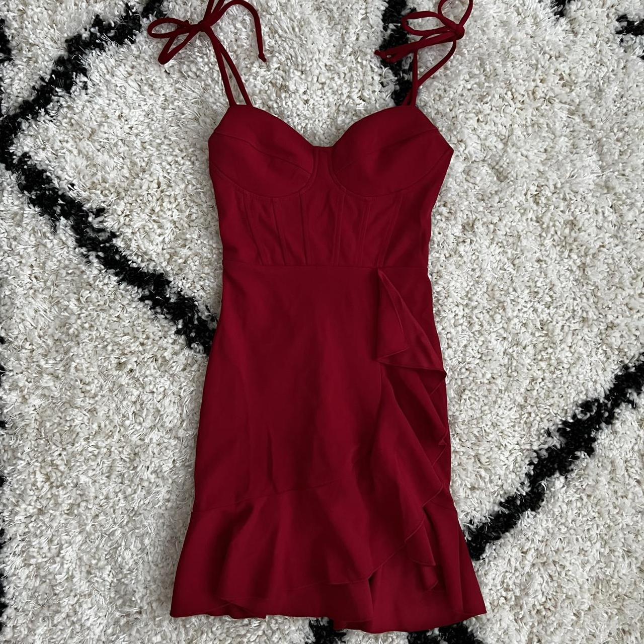 Emerald sundae red clearance dress