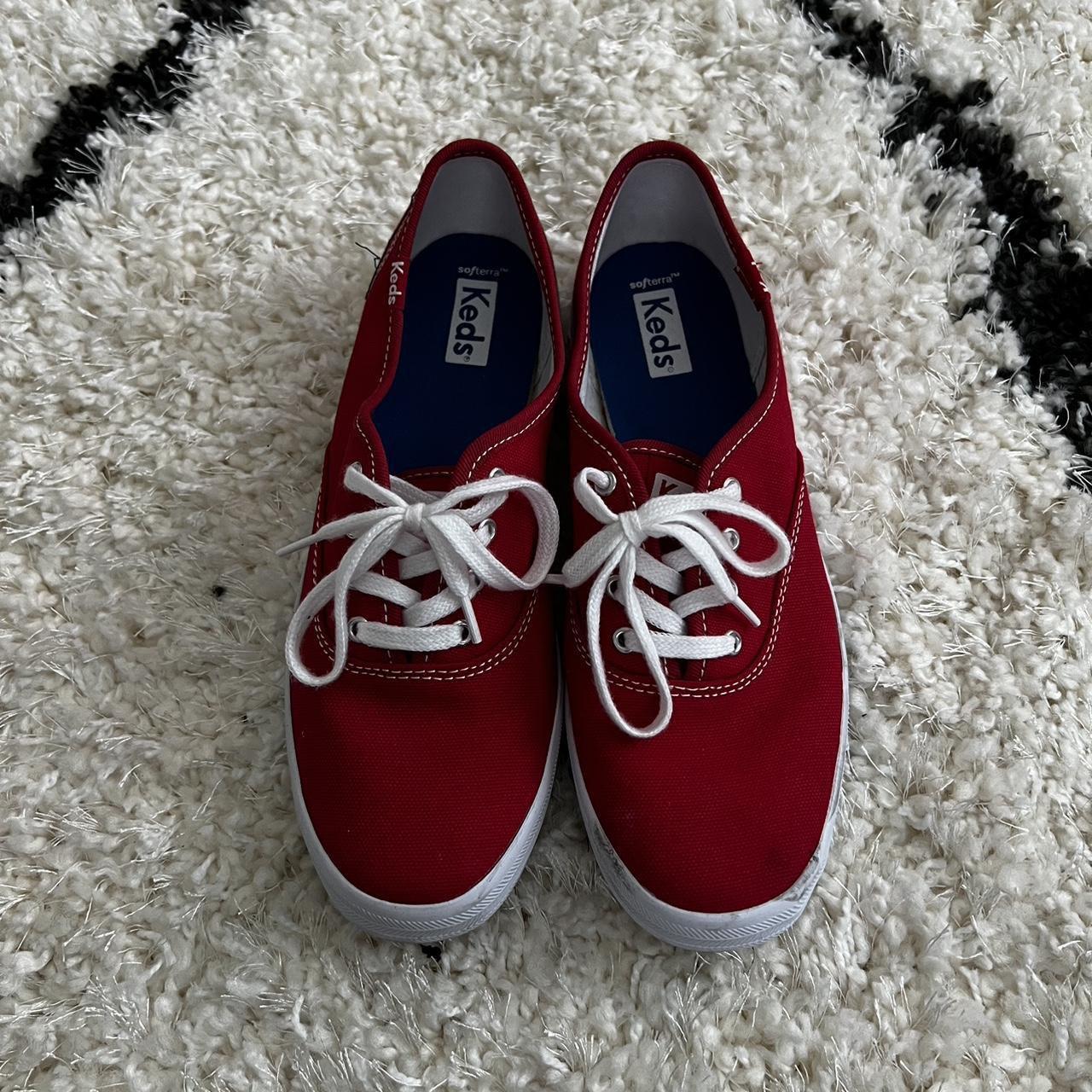 Keds champion red best sale