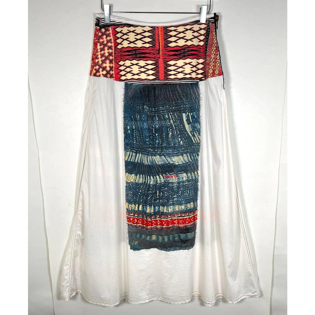 OHDD Save The Queen Patchwork Maxi Skirt Size 31