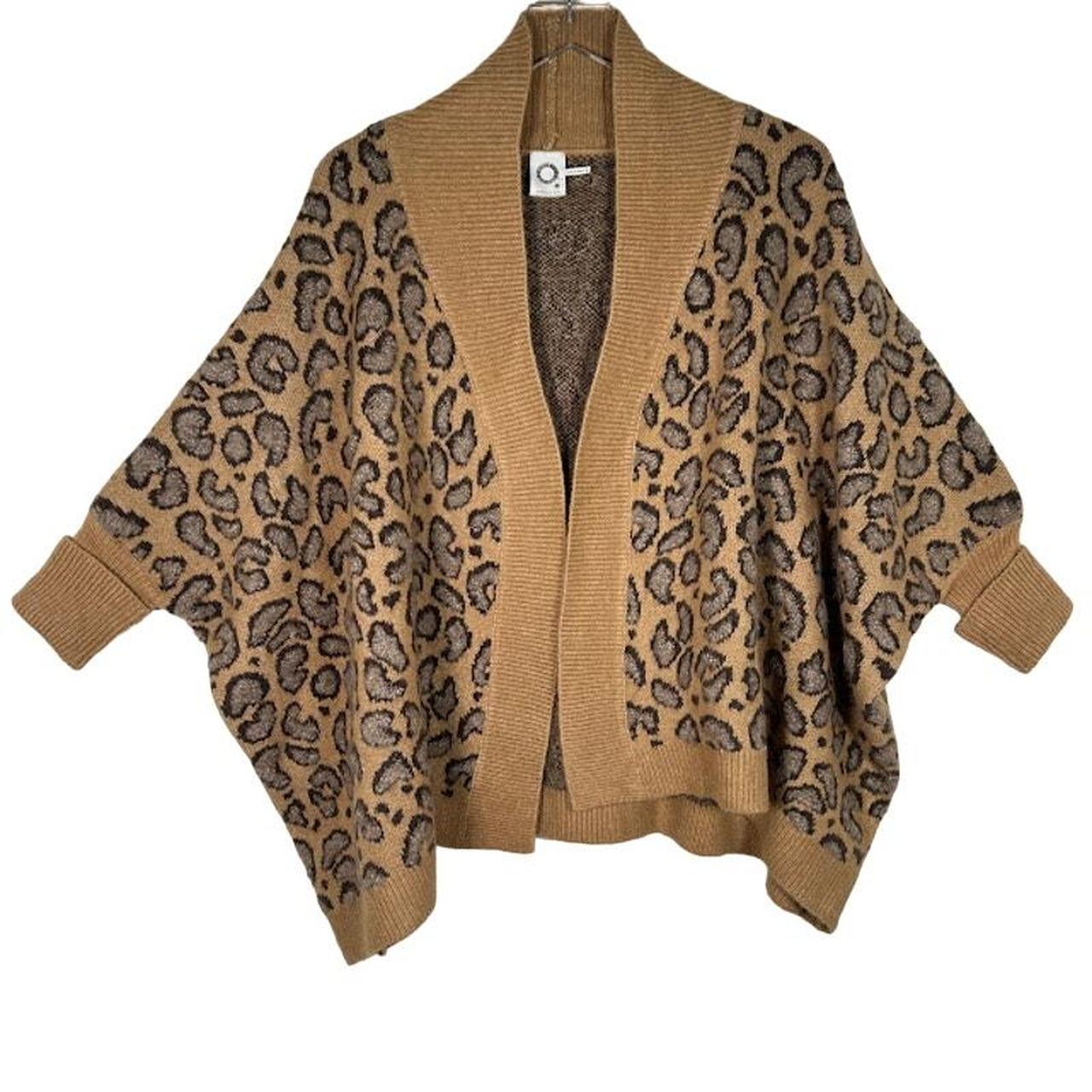 Anthropologie Akemi outlet + Kin Louise Leopard Wrap Size O/S