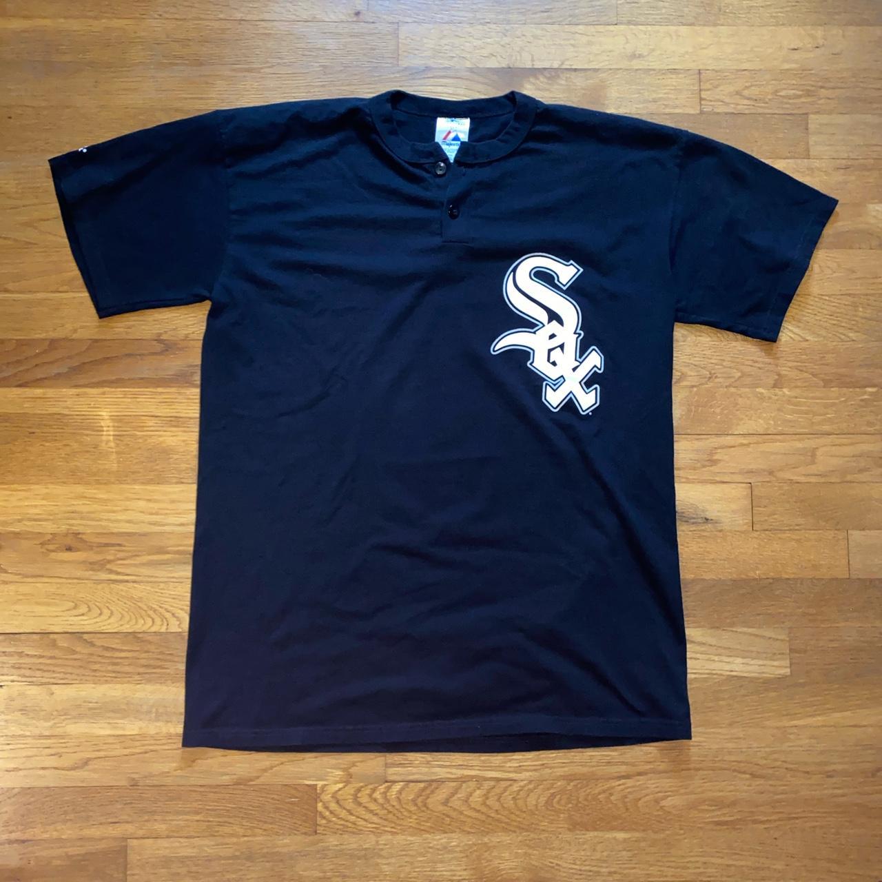 Chicago White Sox Majestic Men's MLB 3/4 Sleeve Tee XL