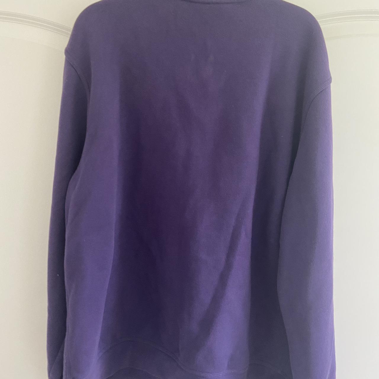 Vintage purple Nike zip-up. Borderline perfect... - Depop