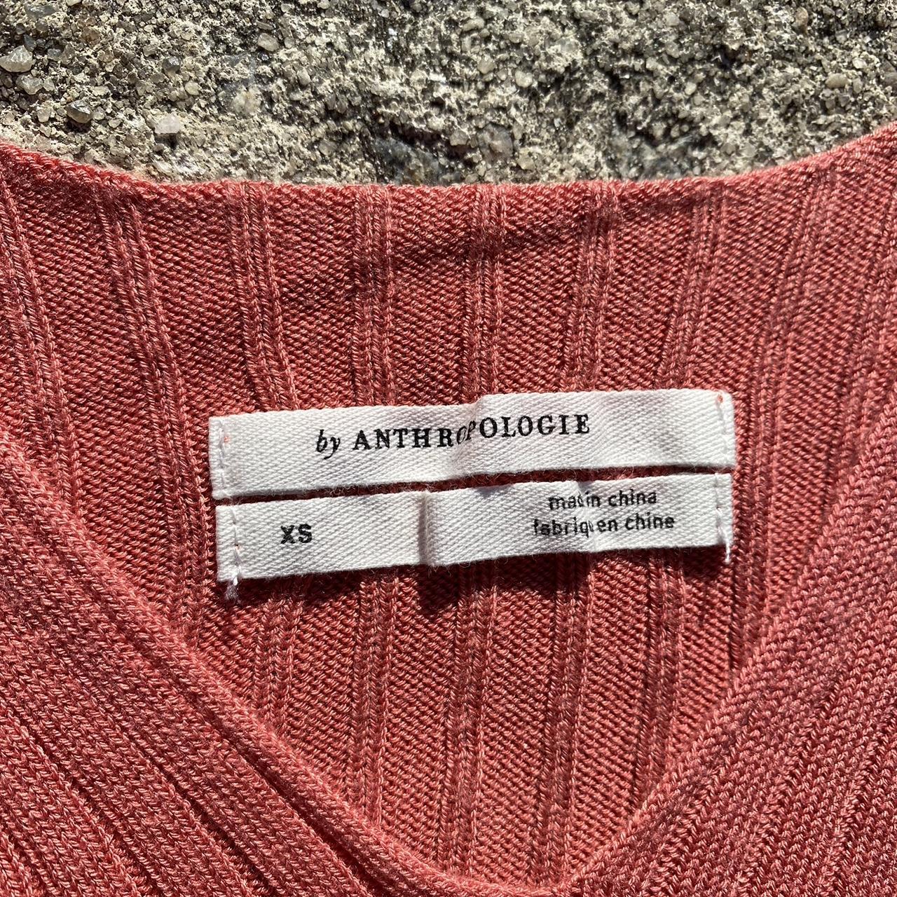 Anthropologie Women's Pink and Orange Vest (4)