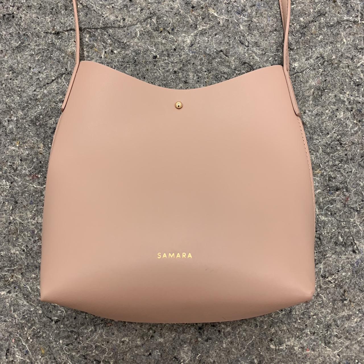 Samara Shoulder Bag Purse Crossbody Peony Pink Adjustable 
