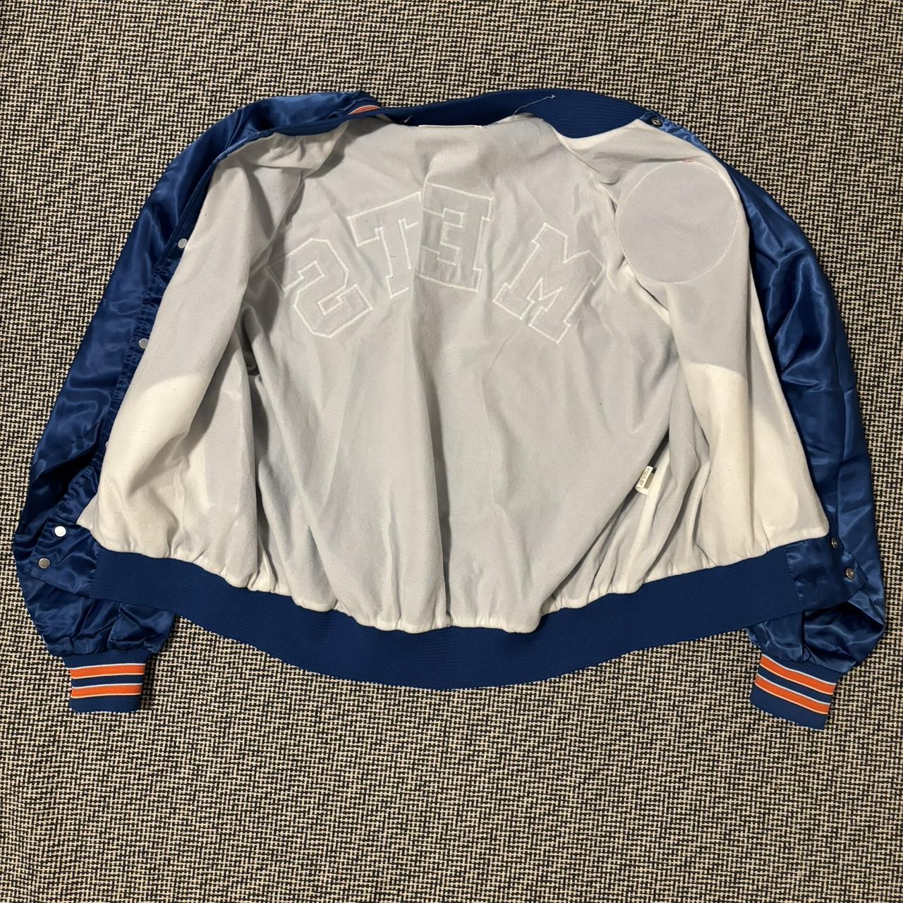 Vintage chalk line New York Mets satin jacket Size... Depop