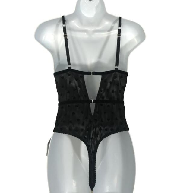 Black Cabaret Net Veronica Bodysuit